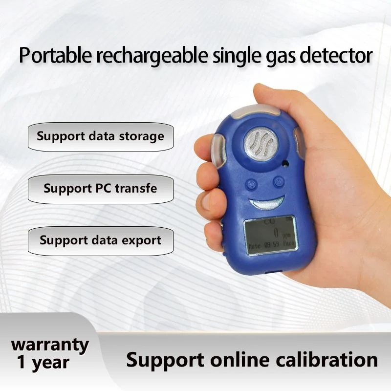 Hand Held Portable Monitor Toxic Gases Gas Leak Detector with Using LCD Display