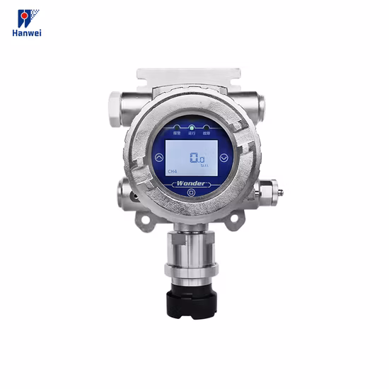 High Precision Ammonia Chlorine Gas Detector and Alarm Leaked Gas Detector with Display Bluetooth Communication