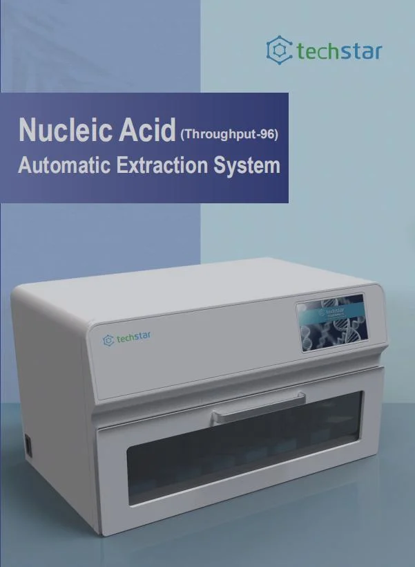 Techstar Medical Device Automatic Nucleic Acid Extraction Instrument Nucleic Acid Extraction Apparatus for PCR Laboratory