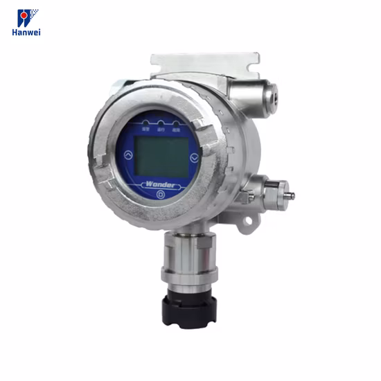 High Precision Ammonia Chlorine Gas Detector and Alarm Leaked Gas Detector with Display Bluetooth Communication