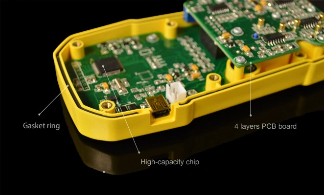 Portable CH4 CO2 H2s O2 Biogas Detector to Test The Percentage of Gas in The Biomethane Produced by The Biodigestor. 4 in 1 Mulit-Gas Detectors